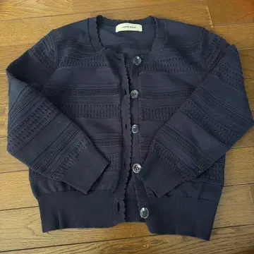 새상품급 레스 빠세 네이비 니트 가디건