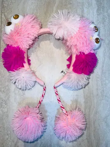 USJ 폼폼 포함 머리띠