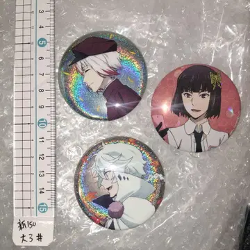 문호 스트레이독스 캔뱃지 3개 세트