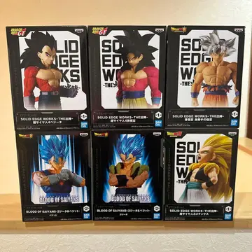 드래곤볼 피규어 6체 세트