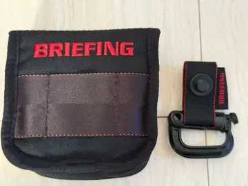 BRIEFING 골프헤드커버 블랙 그리드락 타입 말렛용
