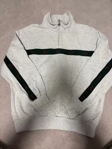 keboz 하프 지퍼 맨투맨