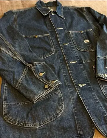 Lee 리 데님 커버올 0412 91-J 하우스 택 일본제