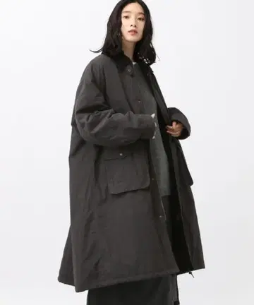 스튜디오 클립 낚시 롱 코트