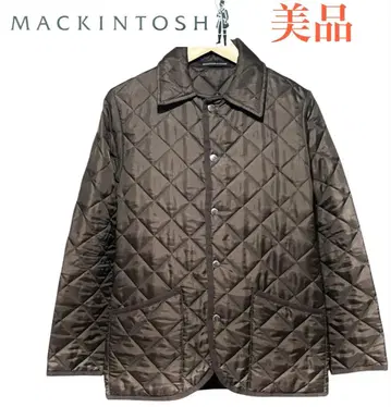 매킨토시 브라운 카키 퀼팅 자켓 MACKINTOSH