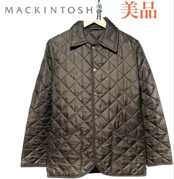 매킨토시 브라운 카키 퀼팅 자켓 MACKINTOSH