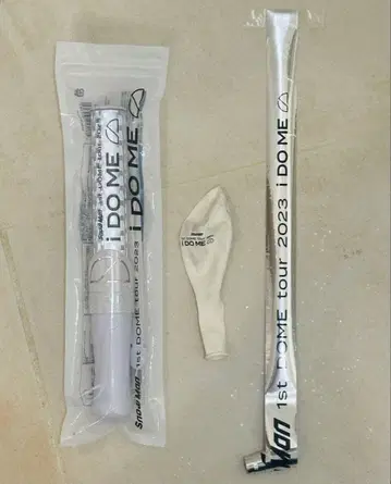 SnowMan DOME Tour iDOME 응원봉 은색 테이프 풍선