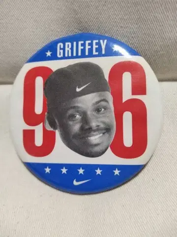 케니 그리피 Jr 1996 나이키 프로모션 캔 배지