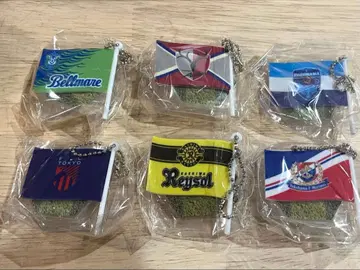 플래그 키체인 컬렉션 6종 묶음 판매