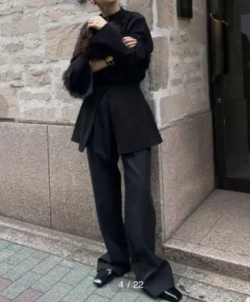 선착순! Ameri UND WAIST BLOUSING BLOUSE