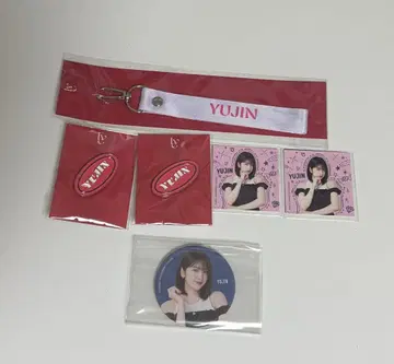 IVE FC 한정판 복권 유진 묶음 판매 캔뱃지 네임택 핀 배지 스티커