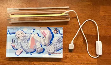 카츠라기 리리야 LED 스탠드 포함 아크릴 블록