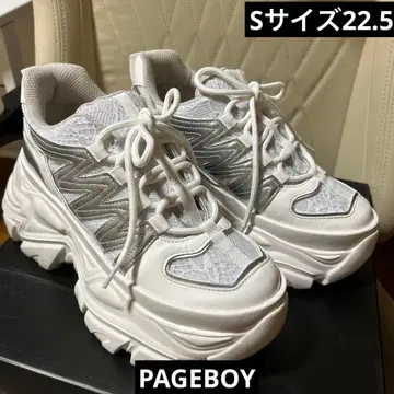 새상품! PAGEBOY 플랫폼 청키 스니커즈