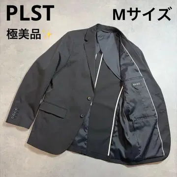 컨디션 최상 최근 모델 PLST 테일러드 자켓 M 블랙