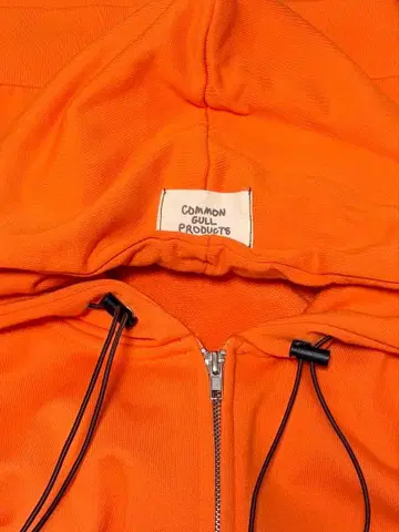 COMMON GULL PRODUCTS 오렌지 후드티