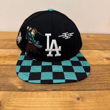 LA Dodgers 귀멸의 칼날 캡