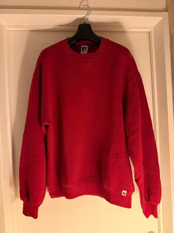 러셀 애슬레틱 레드 맨투맨