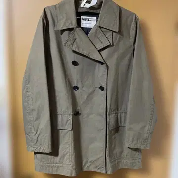 MHL. 카키 스텐카라 코트