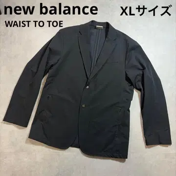 새상품급 뉴발란스 스트레치 테일러드 자켓 블랙 XL