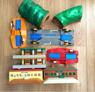 프라레일 레일 경치 세트 터널, 건널목, 역 묶음 판매