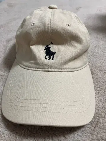 POLO 베이지 캡