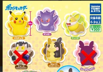 포켓몬 후니후니 마스코트 4 가챠가챠