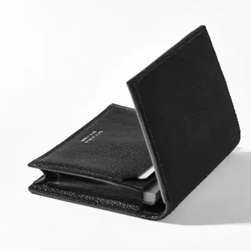 라르코 밸리 명함지갑 [ 25 겨울 시즌 한정판 ] 명함지갑 BLACK