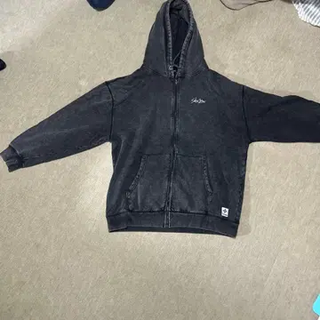 Subciety 다크 그레이 후디