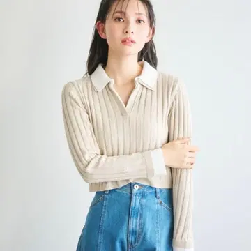 [ LILLIAN CARAT ] 미사용 새상품 폴로 니트