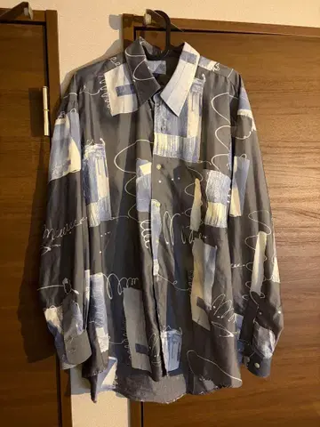 Doux Douce 디자이너 셔츠 LL 그레이 올 패턴 아트 모드