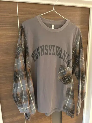 지마짱 Lupilien 체크 로고 프린트 풀오버 & 스커트