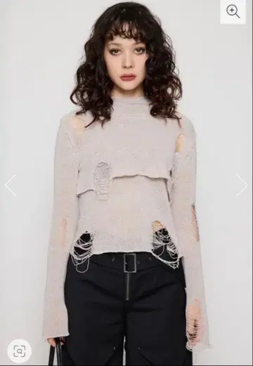 러그아젬 LOOSEY 2PIECE 니트