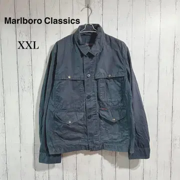 레어 Marlboro Classics XXL 자켓 네이비