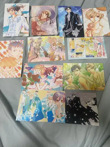 벚꽃 사중주 호스트부 고져스 엽서북 하토리 비스코 부록