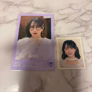 =LOVE 이코라브 노구치 이오리 미니 포토 ID 포토