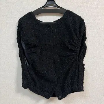 CHIEKO+ 트위드 볼 베스트 사이즈 36