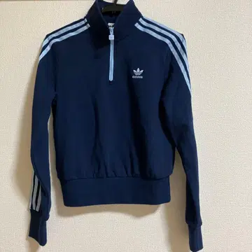 adidas 아디다스 W CROP HZ SWEAT 맨투맨