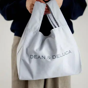 DEAN & DELUCA 파우치 포함 에코백 그레이 온라인 완판템