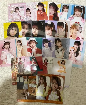 오바 하나나 브로마이드 1컴프 외 22장 추첨회 참가상 묶음 판매