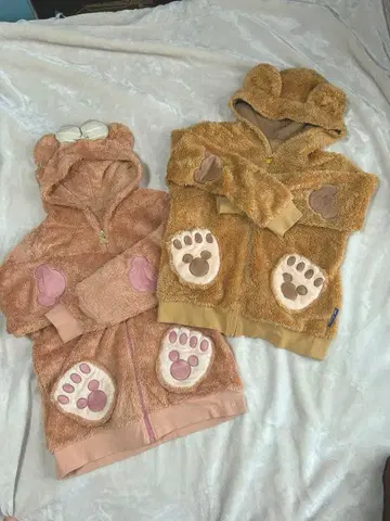 더피 셰리메이 보아 후드티 2장 세트