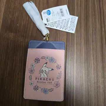 포켓몬스터 피카츄 2way 패스 케이스