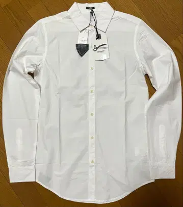 DENHAM 덴함 긴팔 셔츠 화이트 무지 S 사이즈