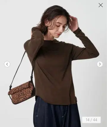 BEAUTY&YOUTH 셀룰로오스 울 블렌드 크루넥 티셔츠