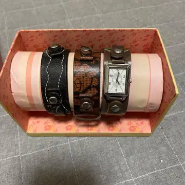 FOSSIL 인터체인지 워치 가죽