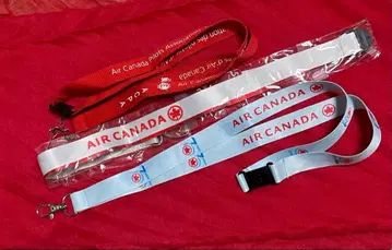 에어캐나다 AIR CANADA 정품 넥스트랩 3점 랜야드