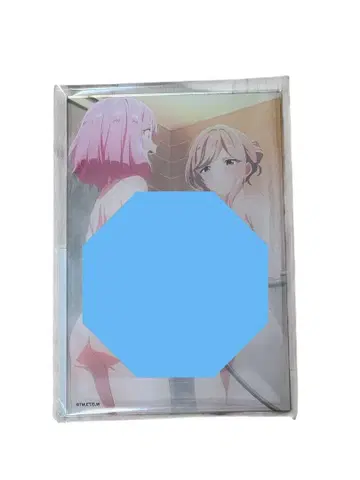 와타나레전 A6 미니 아크릴 보드 목욕탕 아마오레 나나코 & 세나 수국