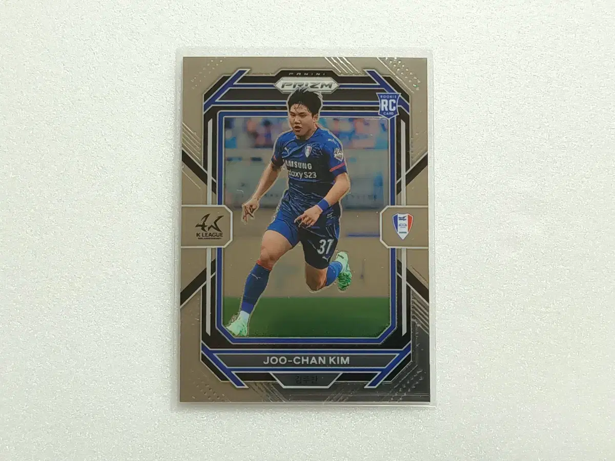 [K리그] 2023 PANINI 김주찬 신인(RC) 수원삼성 스포츠카드