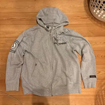 Norton 월드 챔피온 후드티 XL 그레이 구제 의류