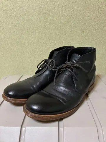 marchercher (마르셰르셰) 처카 부츠 블랙 사이즈 42