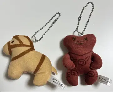 하트형 토우 & 하니와 (말) 봉제 인형 가챠가챠